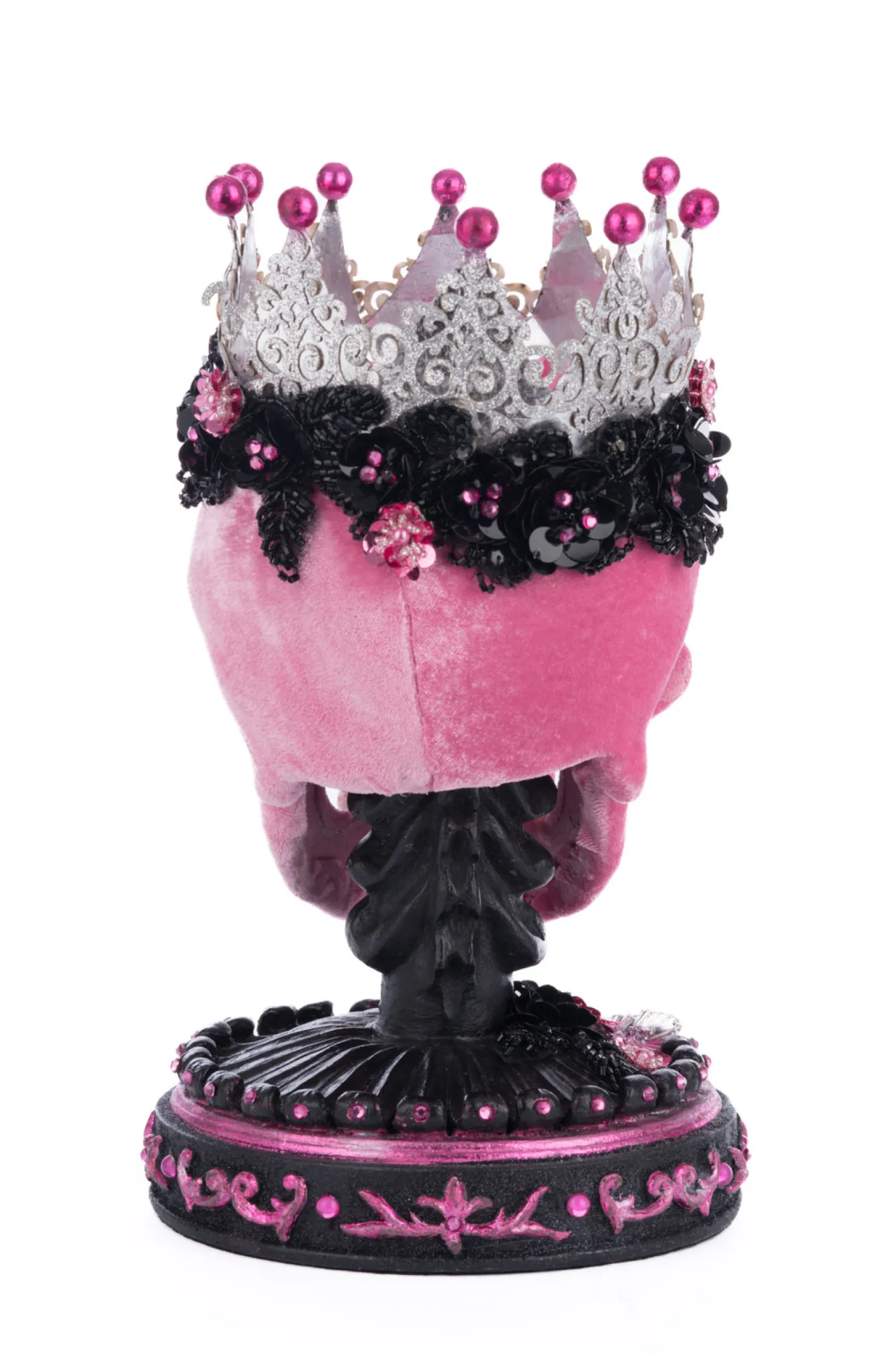 Clearance The Jolly Christmas Shop Katherine's Collection 12.5" Pink Panic Skull Trinket Box Halloween Decoration 28-428400
