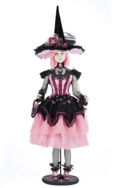 Online The Jolly Christmas Shop Katherine's Collection 41.5" Rosalie Blackthorn Witch Halloween Doll 28-428140