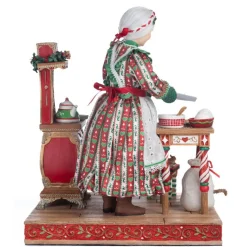 Discount The Jolly Christmas Shop Katherine's Collection 18" Seasoned Greetings Mrs Claus Baking For Christmas Figure 28-328740