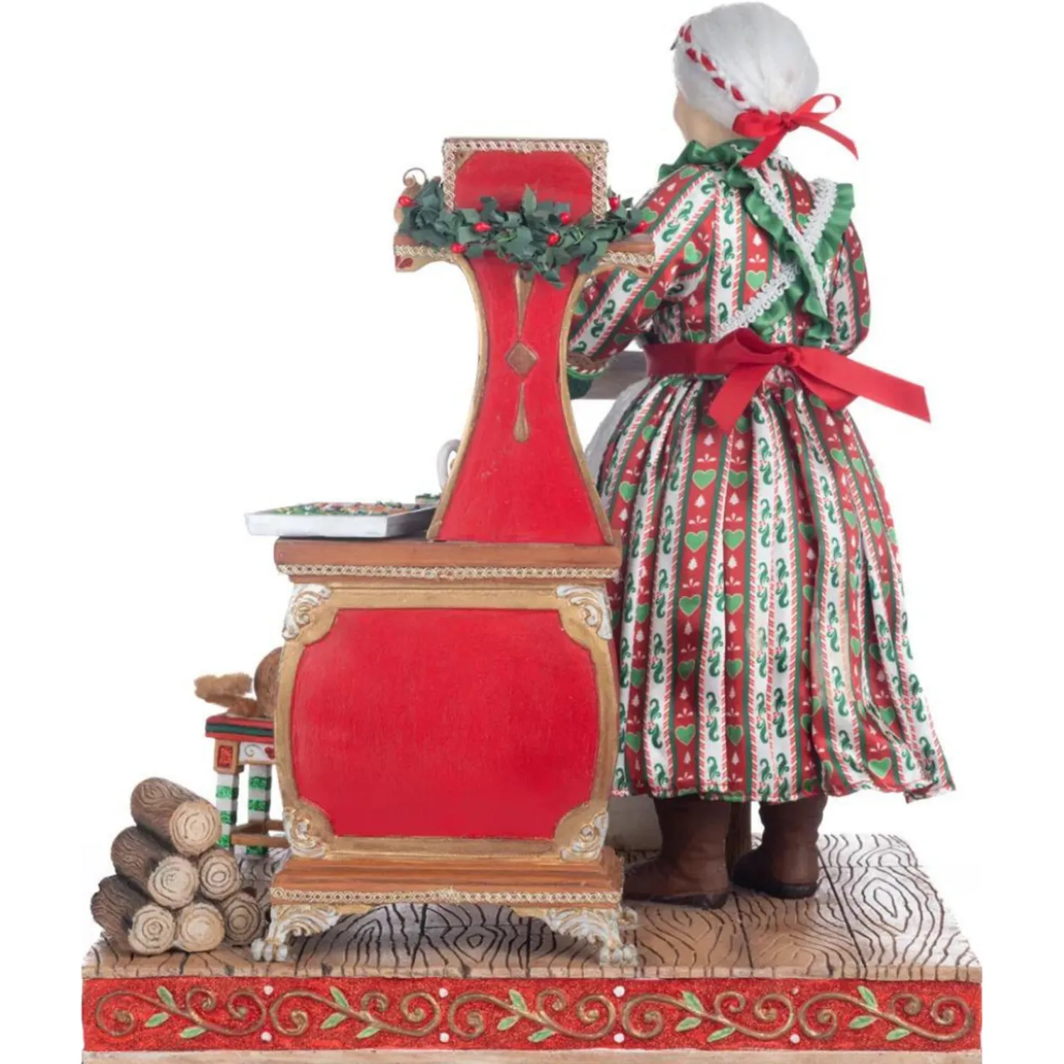 Discount The Jolly Christmas Shop Katherine's Collection 18" Seasoned Greetings Mrs Claus Baking For Christmas Figure 28-328740