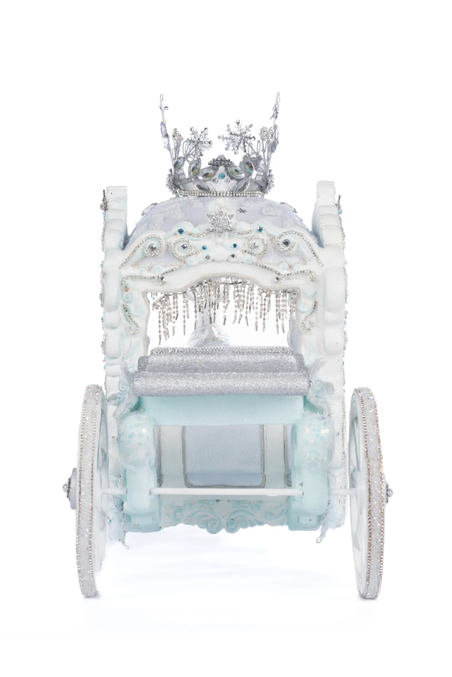The Jolly Christmas Shop Katherine's Collection 21.5" Snowflake Carriage Christmas Decoration 28-428288