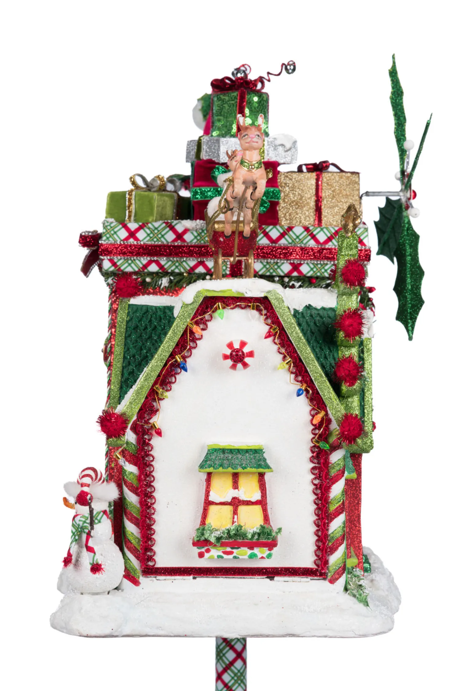 The Jolly Christmas Shop Katherine's Collection 30" Whimsical Village Mailbox Christmas Decoration 28-428338