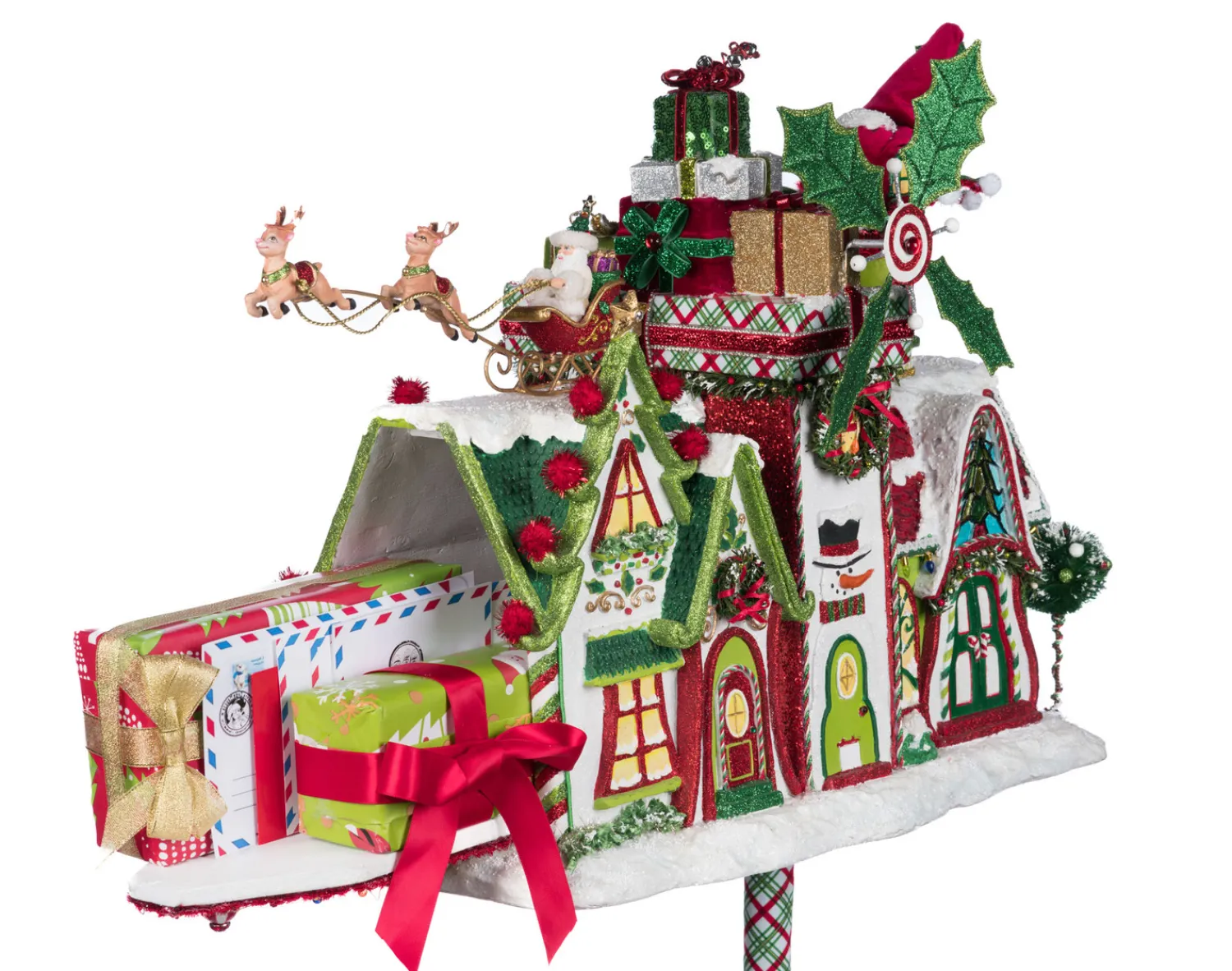 The Jolly Christmas Shop Katherine's Collection 30" Whimsical Village Mailbox Christmas Decoration 28-428338