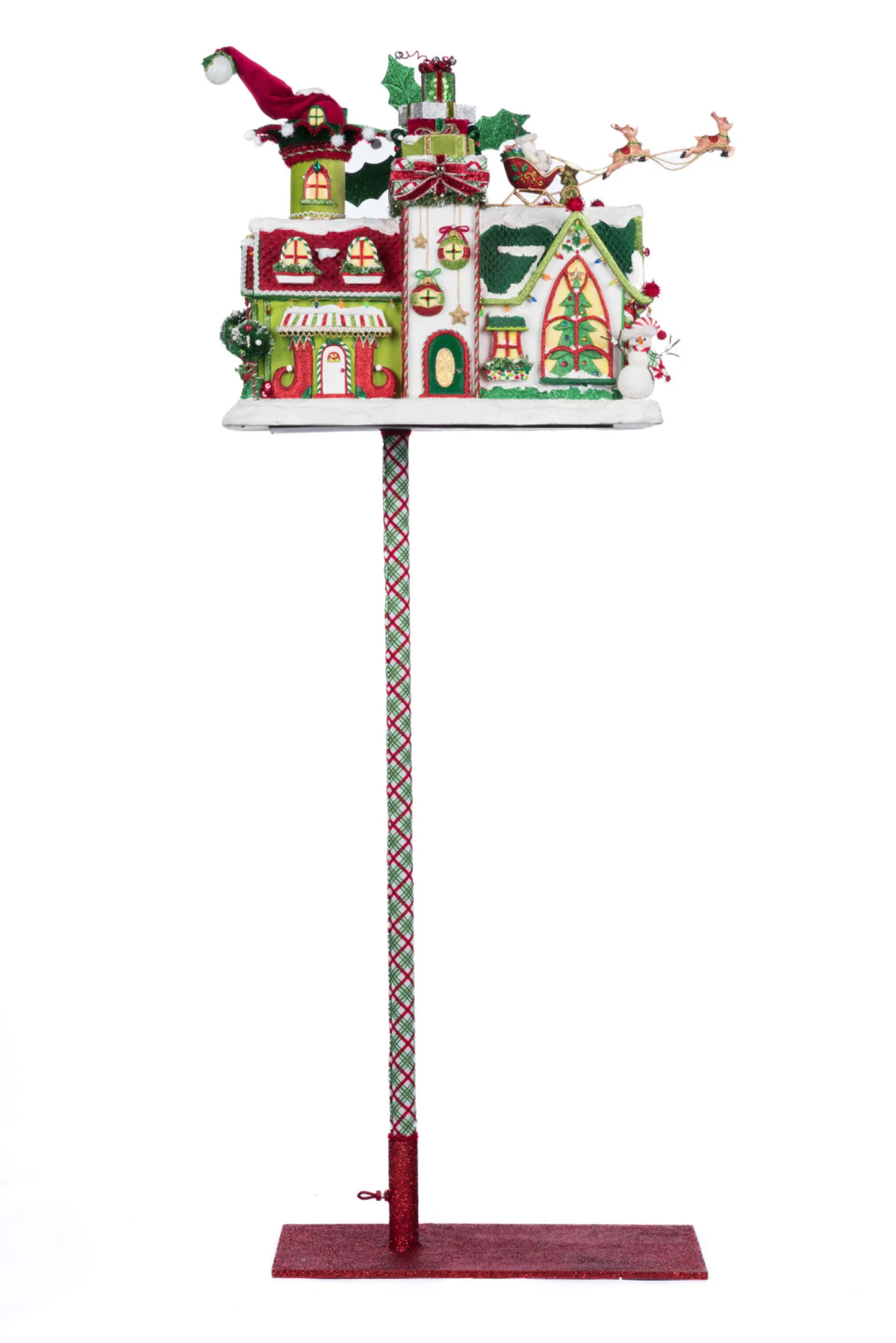 The Jolly Christmas Shop Katherine's Collection 30" Whimsical Village Mailbox Christmas Decoration 28-428338