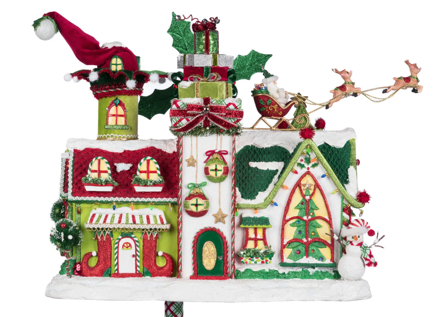 The Jolly Christmas Shop Katherine's Collection 30" Whimsical Village Mailbox Christmas Decoration 28-428338