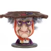 New The Jolly Christmas Shop Katherine's Collection 16" Witch Head Cake Plate Halloween Home Decoration 28-428156