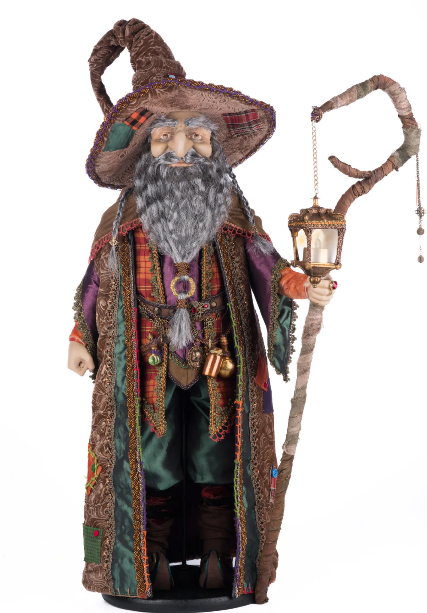 Sale The Jolly Christmas Shop Kathrine's Collection 23.5" Finnegan O’Frightful Warlock Doll Halloween Decoration 28-428161