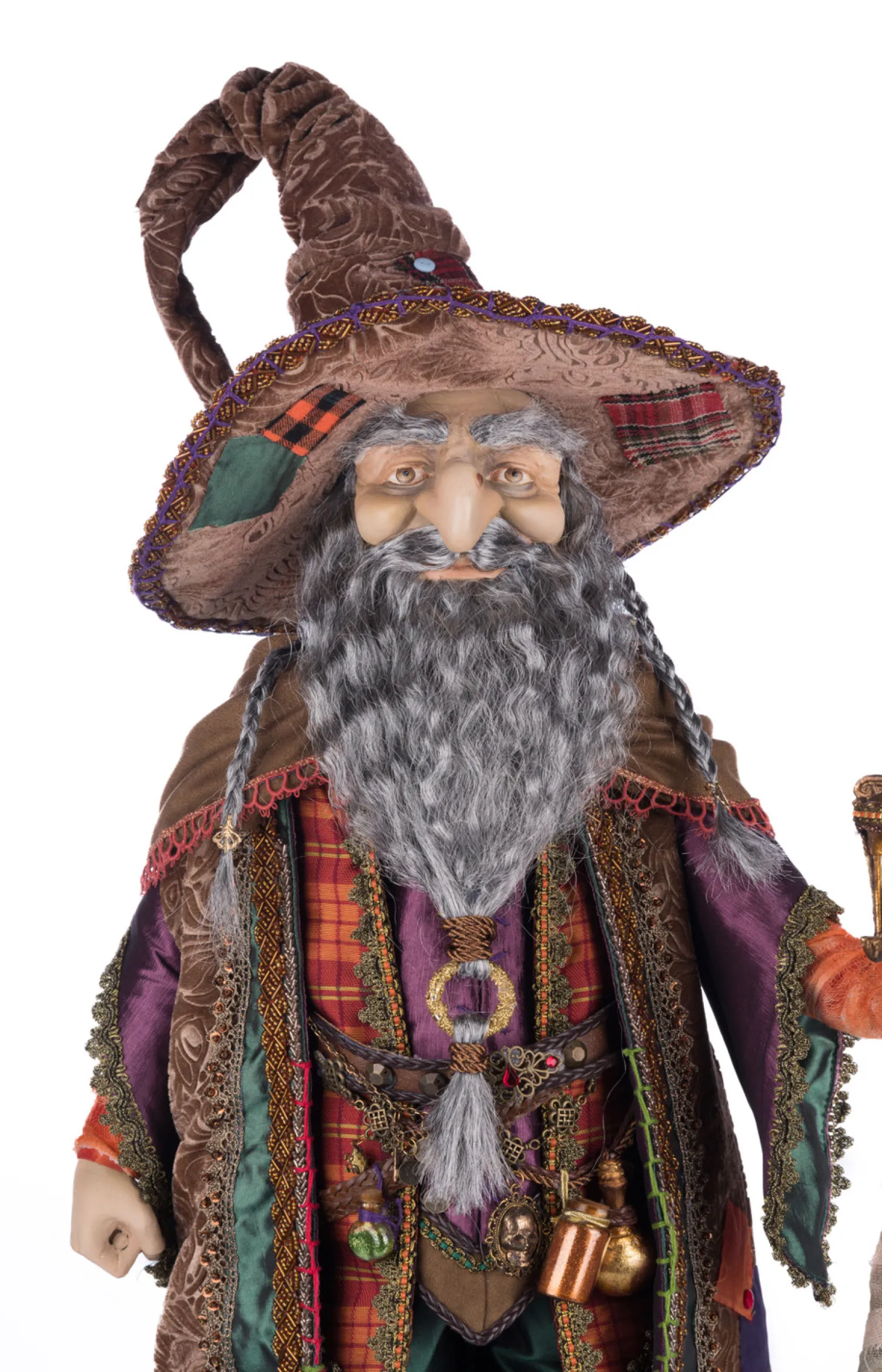 Sale The Jolly Christmas Shop Kathrine's Collection 23.5" Finnegan O’Frightful Warlock Doll Halloween Decoration 28-428161