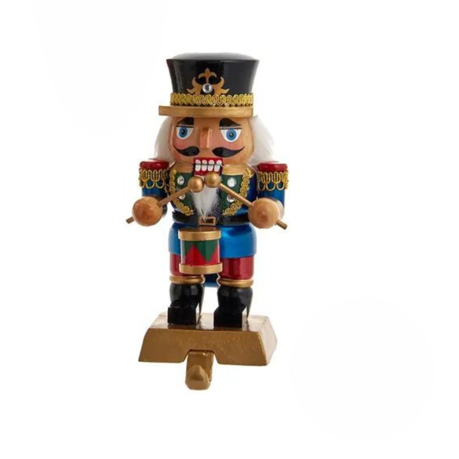 Best The Jolly Christmas Shop Kurt Adler 7.5" Nutcracker Christmas Stocking Holder C5969