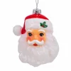 Best The Jolly Christmas Shop Kurt Adler 3" Shatterproof Vintage Inspired Santa Head Christmas Ornament H8250
