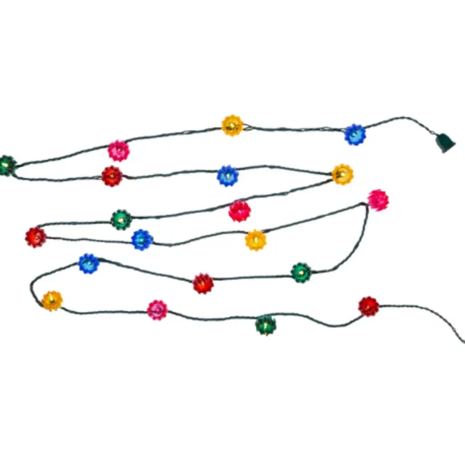 Clearance The Jolly Christmas Shop Kurt Adler Multicolor Crown Light Set UL4347