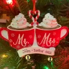 Best The Jolly Christmas Shop Mr. & Mrs. Hot Cocoa Personalized Christmas Ornament OR2345