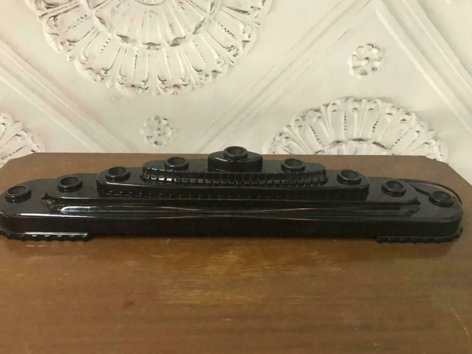 Best The Jolly Christmas Shop NEW Shiny Brite Christopher Radko Replacement Black Base Halloween Candolier