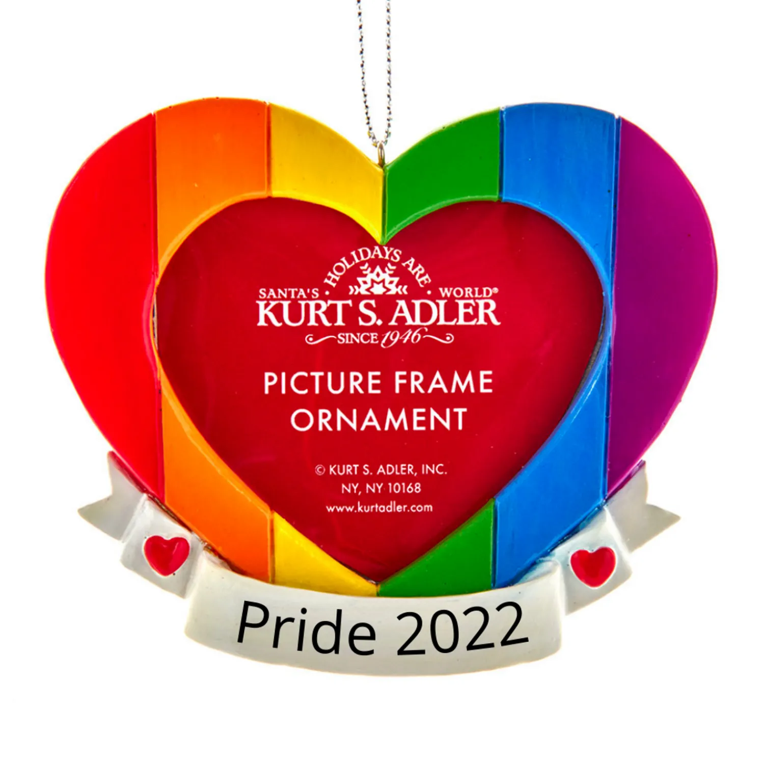 Discount The Jolly Christmas Shop Pride Picture Frame Personalized Christmas Ornament D4210