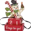Hot The Jolly Christmas Shop Primitives By Kathy Snowman Days To Go Christmas Countdown 115323