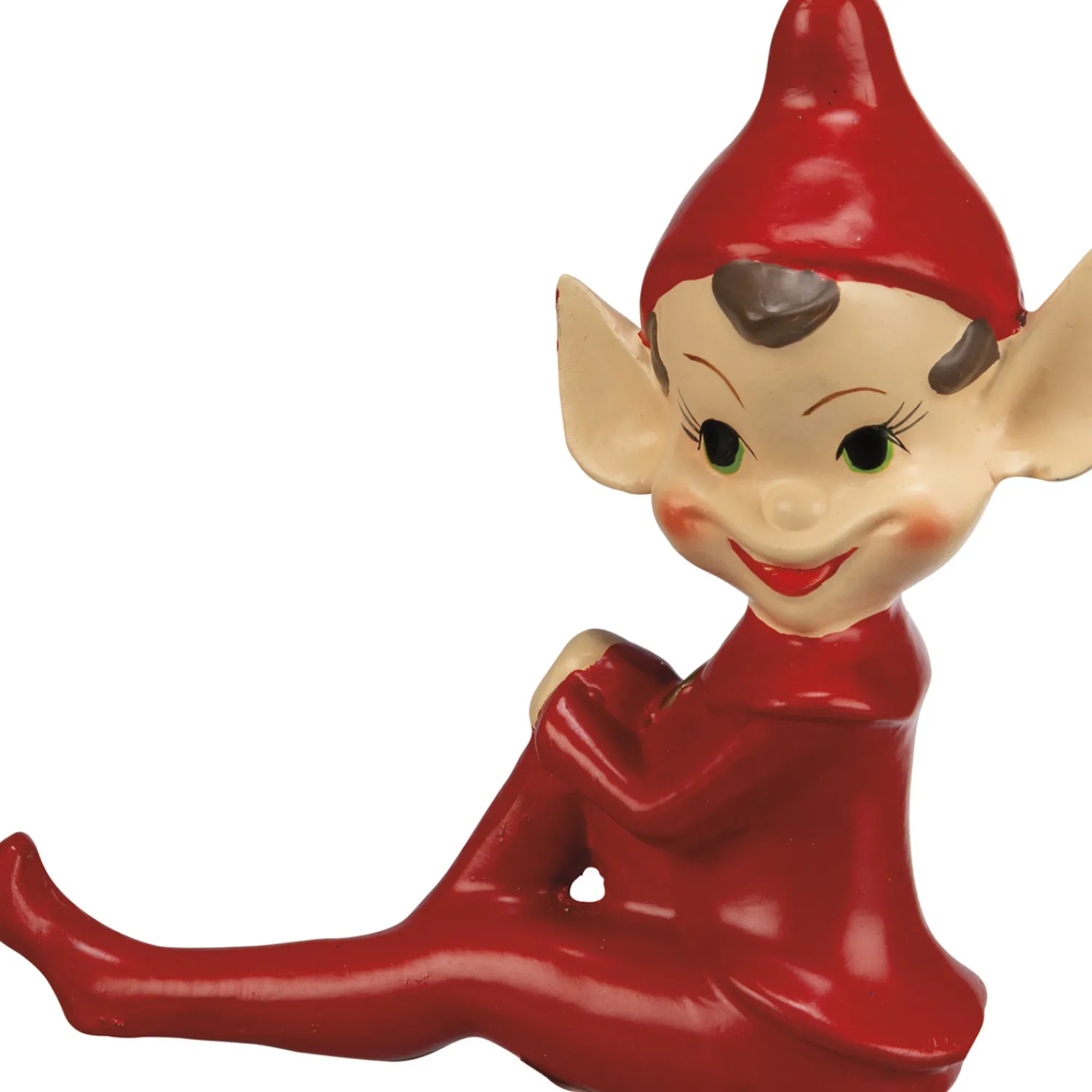 Best The Jolly Christmas Shop Primitives By Kathy Vintage Inspired Red Pixie Elf Figure