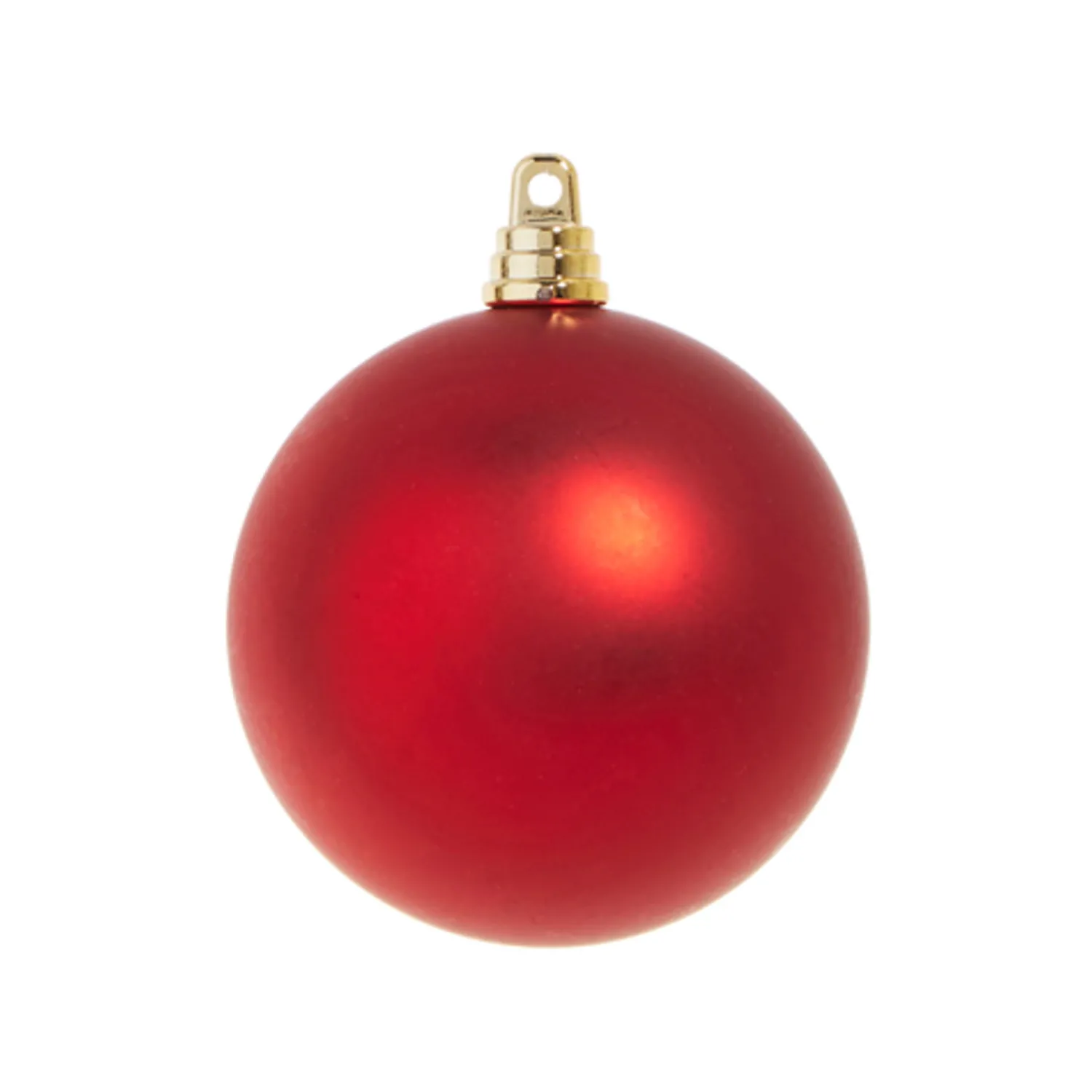 New The Jolly Christmas Shop Raz 3", 4", 6", Or 10" Large Red Matte Ball Christmas Ornaments