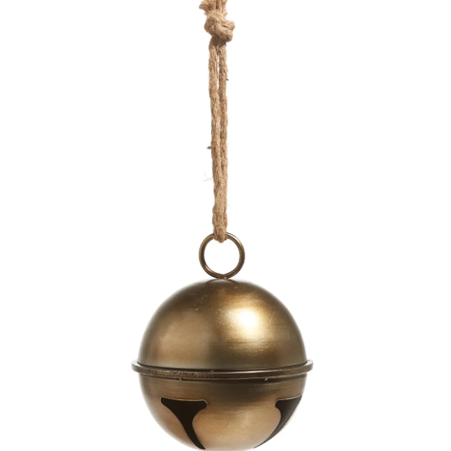 Hot The Jolly Christmas Shop Raz 7.75", 10.5", Or 13.75" Antiqued Gold Jingle Bell Metal Christmas Ornament