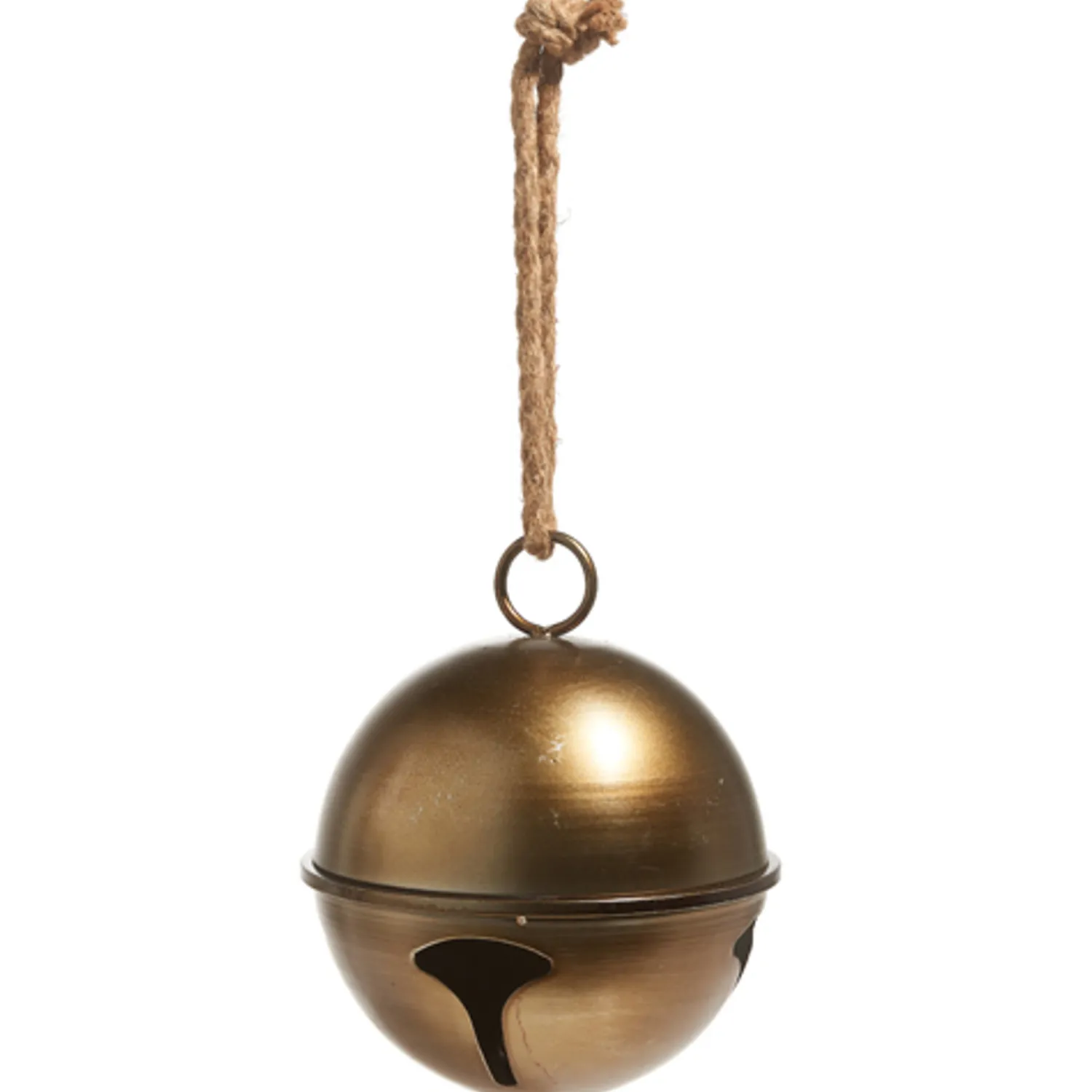 Hot The Jolly Christmas Shop Raz 7.75", 10.5", Or 13.75" Antiqued Gold Jingle Bell Metal Christmas Ornament