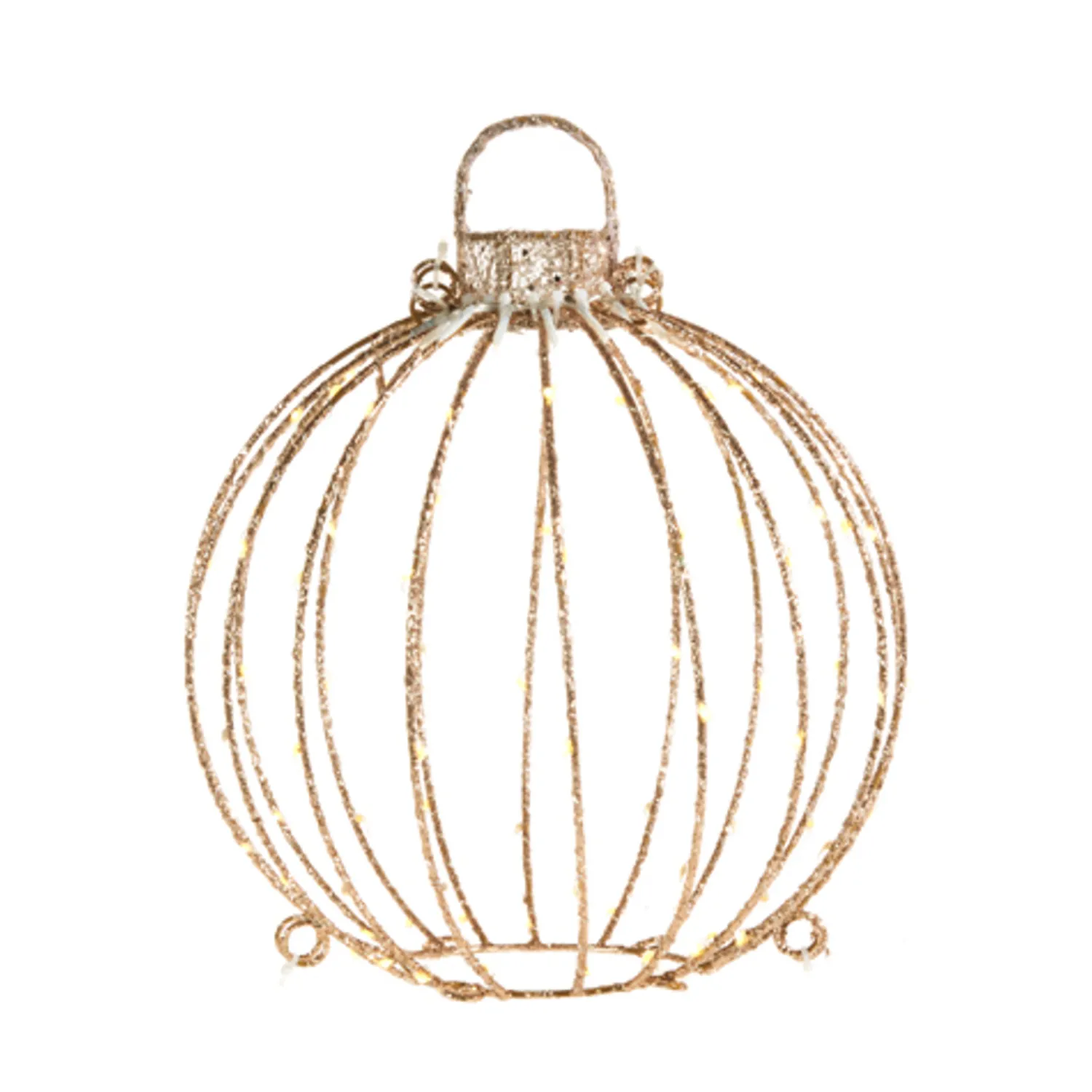 Online The Jolly Christmas Shop Raz 14", 19", Or 23.5" Large Gold Lighted Metal Frame Ornament Christmas Decoration
