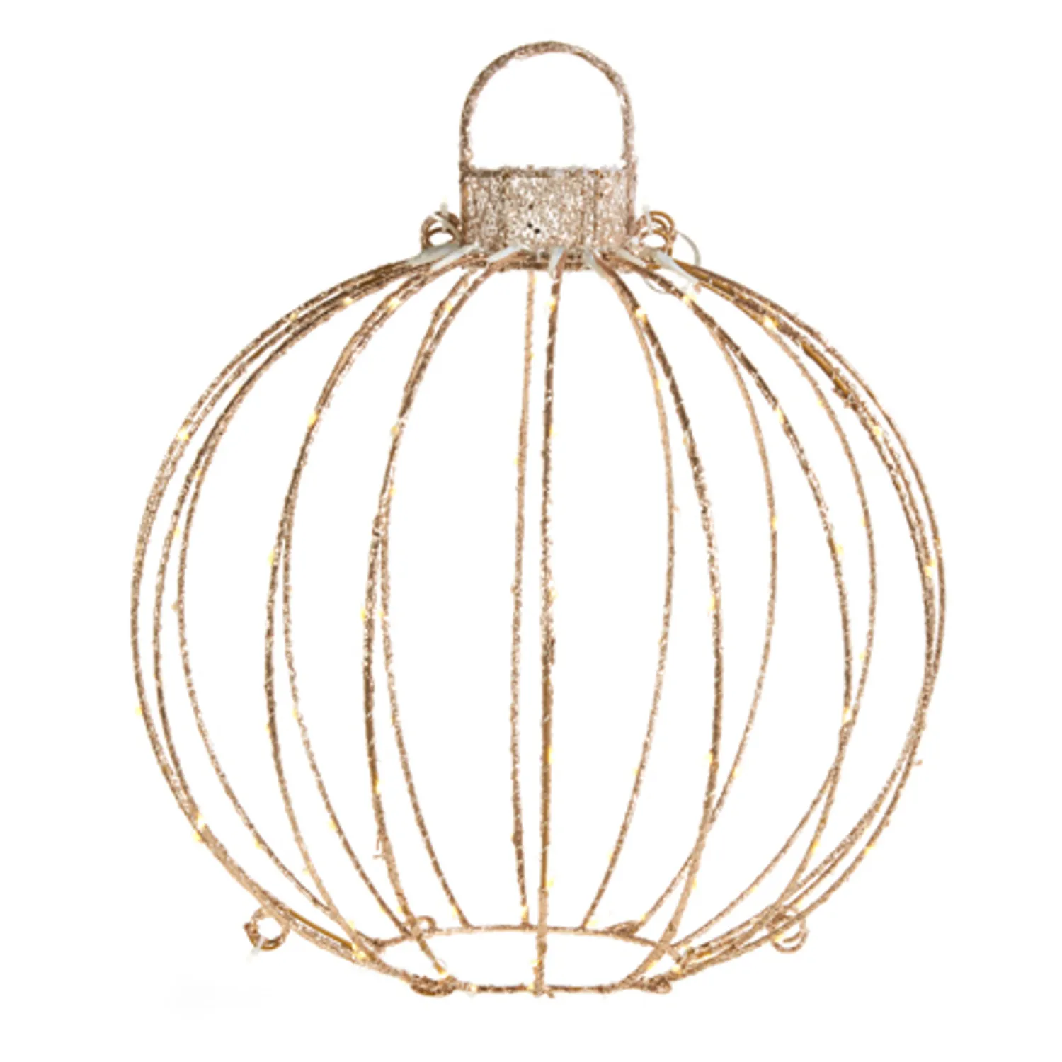 Online The Jolly Christmas Shop Raz 14", 19", Or 23.5" Large Gold Lighted Metal Frame Ornament Christmas Decoration