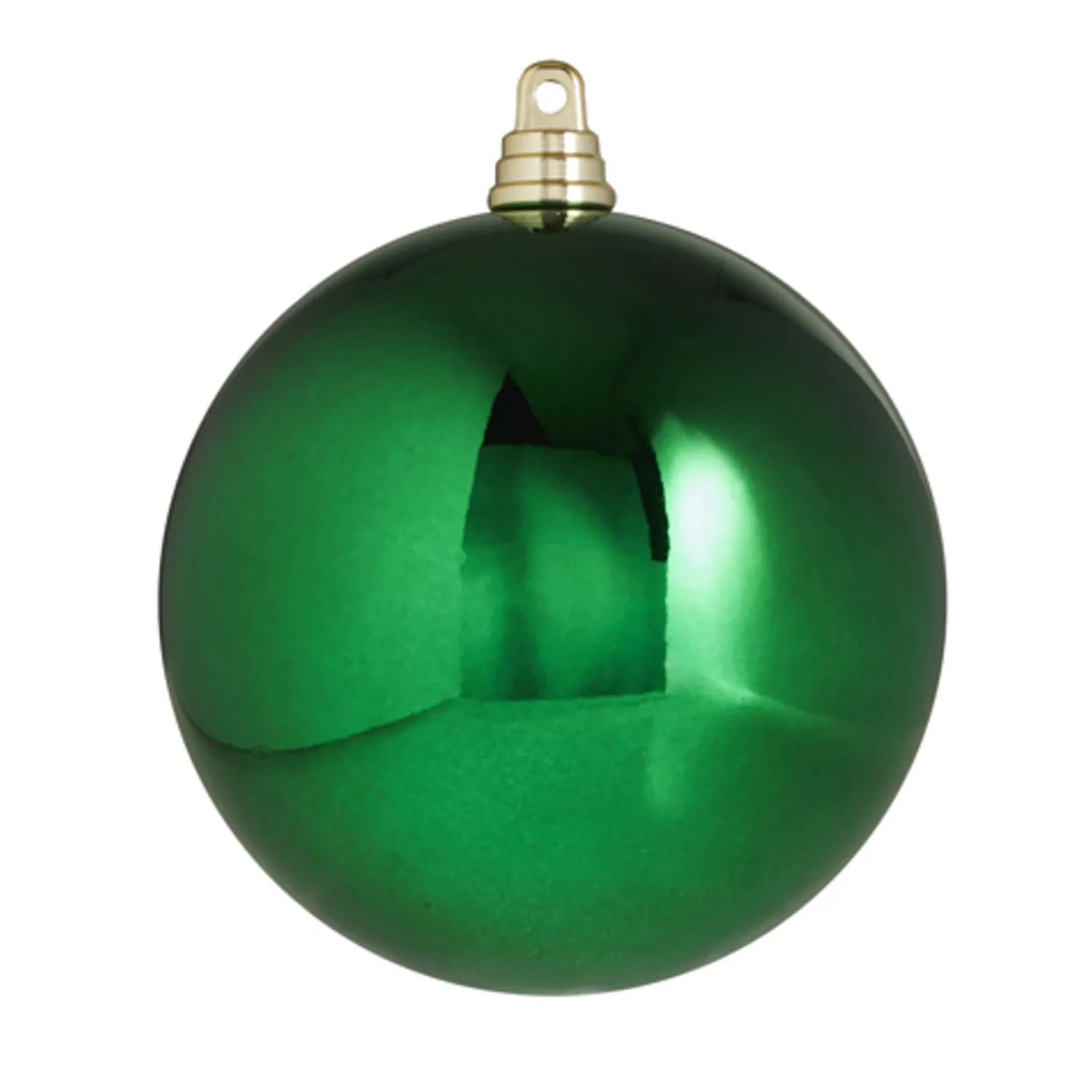 New The Jolly Christmas Shop Raz 3", 4", Or 6" Large Green Shiny Ball Christmas Ornaments