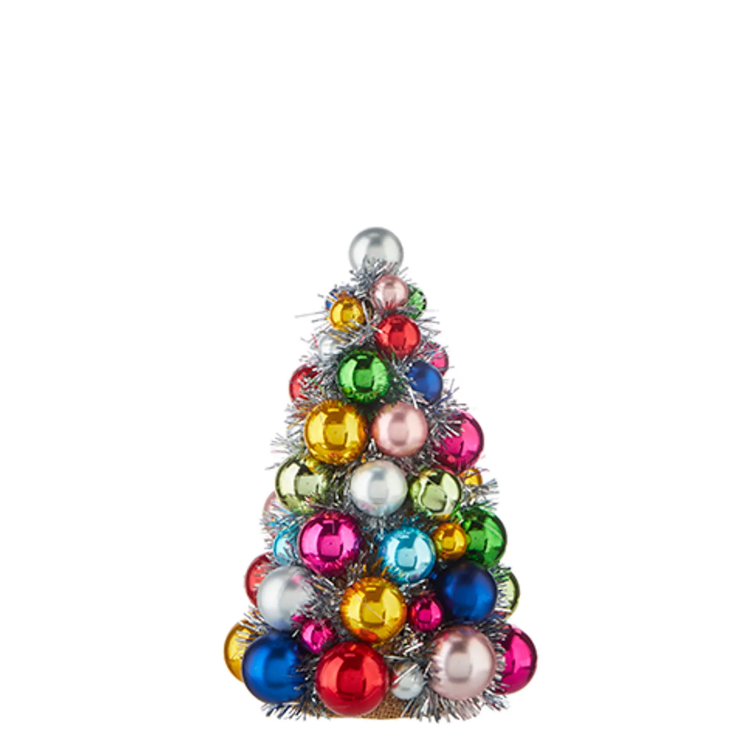 Hot The Jolly Christmas Shop Raz 10", 13", Or 15.5" Multicolor Ball Ornament Christmas Tree
