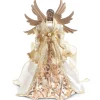Best The Jolly Christmas Shop Raz 18" African American Angel Christmas Tree Topper 4315581
