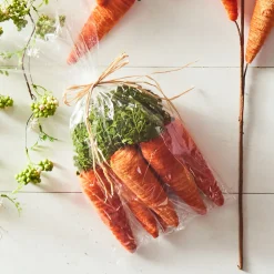 The Jolly Christmas Shop Raz 9" Bag Of Carrots Easter Decoration 4406618