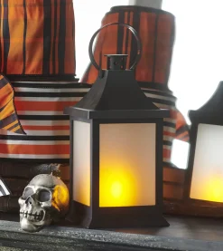 Clearance The Jolly Christmas Shop Raz 8" Battery Operated Lighted Halloween Or Christmas Lantern 4432910