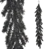 Clearance The Jolly Christmas Shop Raz 5' Black Tinsel Halloween Garland G4406677