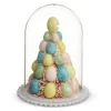 Online The Jolly Christmas Shop Raz 5.5" Bottle Brush Tree With Egg Ornaments In Cloche Easter Decoration 4415511