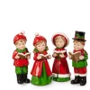 Clearance The Jolly Christmas Shop Raz 5.5" Box Of Vintage Children Christmas Caroler Figures Set Of 4 4411306