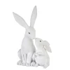 Hot The Jolly Christmas Shop Raz 10.5" Bunny With Baby Figure 4211121