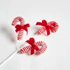 New The Jolly Christmas Shop Raz 22" Candy Cane Christmas Tree Pick F4306674