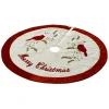 Best The Jolly Christmas Shop Raz 52" Cardinal Christmas Tree Skirt 4271801