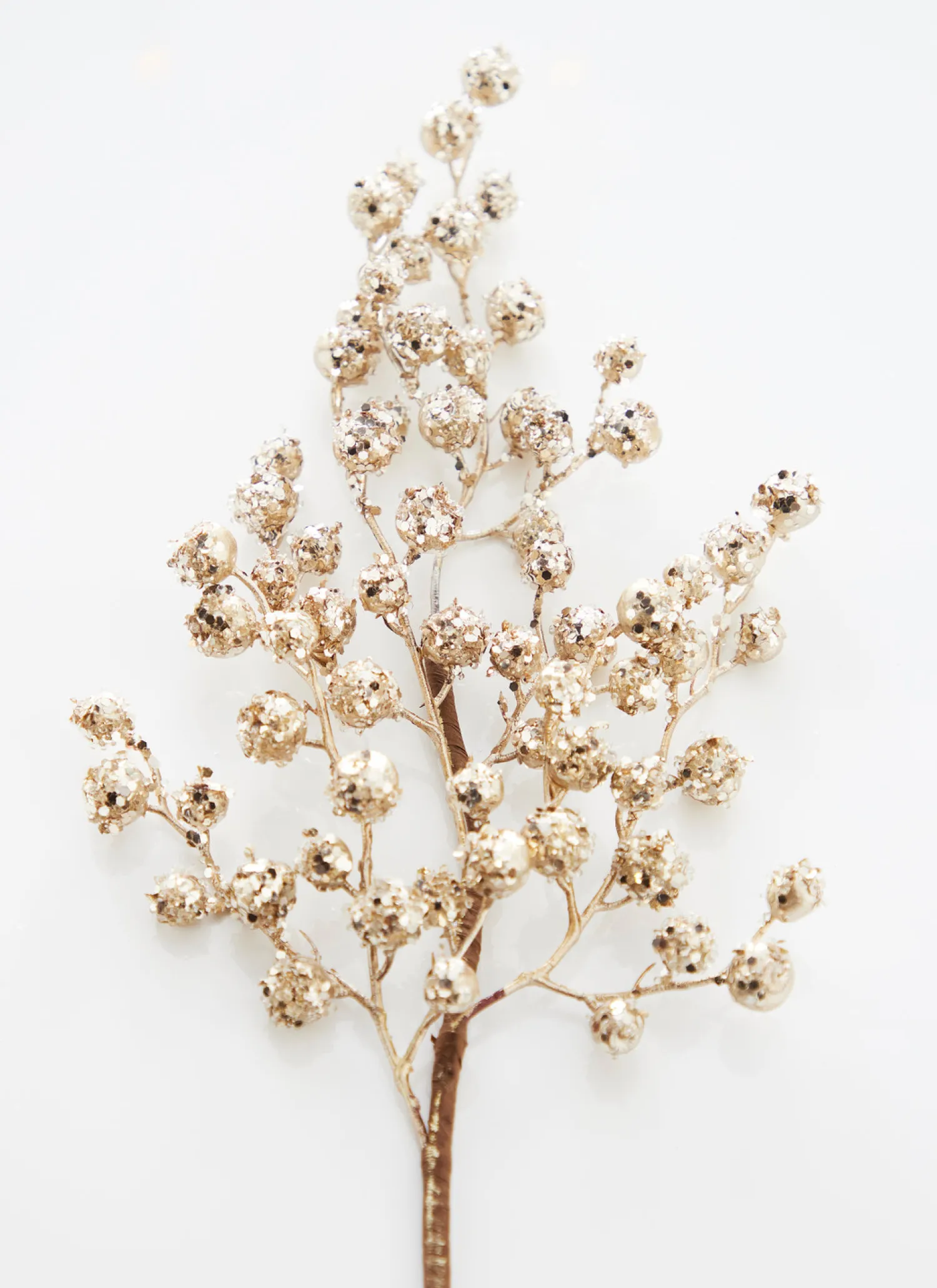 New The Jolly Christmas Shop Raz 28" Champagne Iced Berry Christmas Tree Spray F4306738