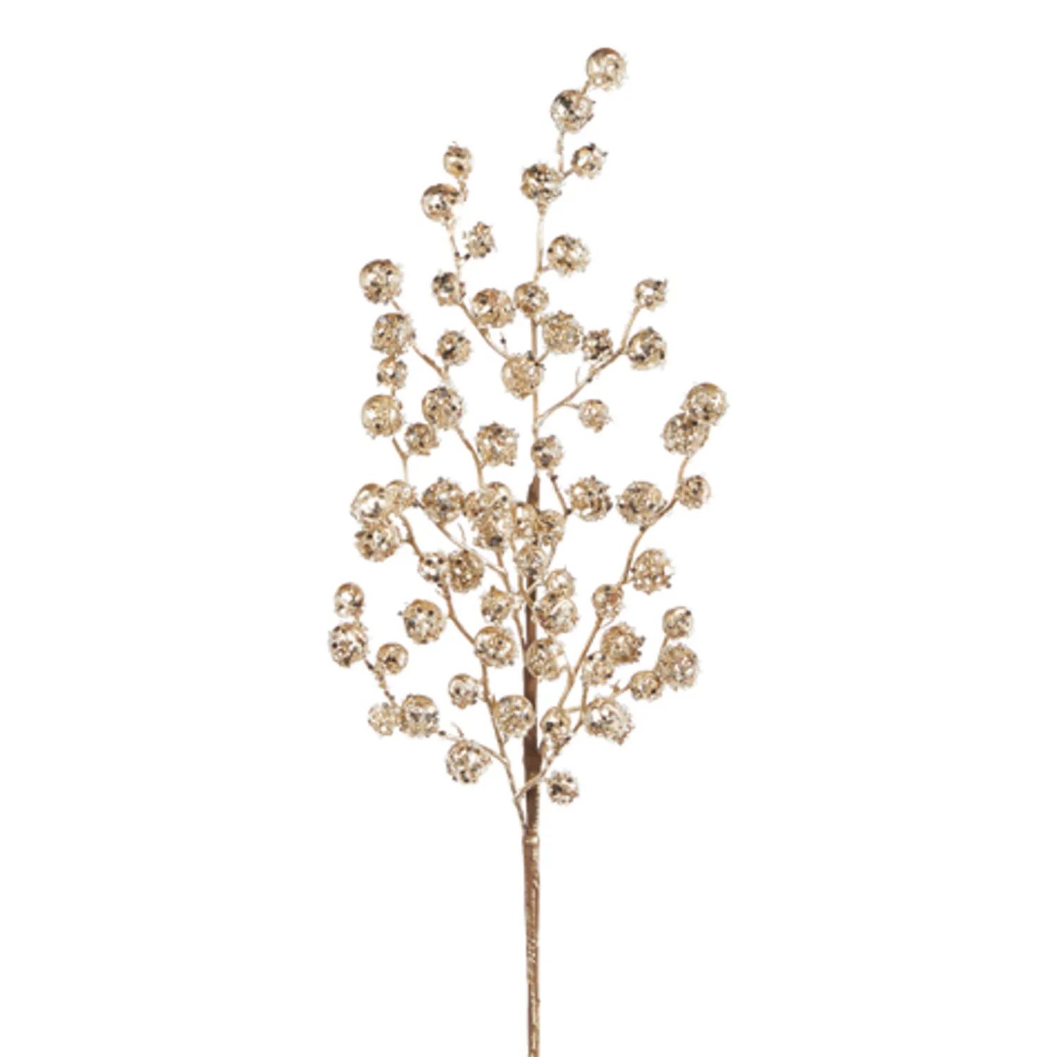 New The Jolly Christmas Shop Raz 28" Champagne Iced Berry Christmas Tree Spray F4306738