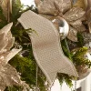 Best The Jolly Christmas Shop Raz 4" Champagne Pattern Wired Christmas Ribbon R4371829