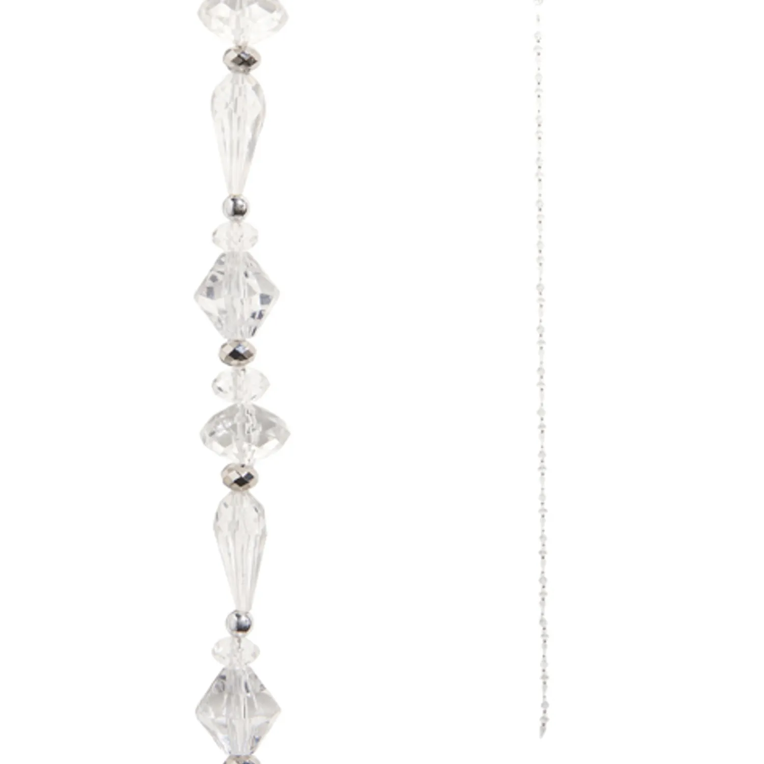 Discount The Jolly Christmas Shop Raz 5' Clear Bead Christmas Tree Garland G4417551