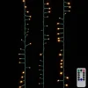 The Jolly Christmas Shop Raz 73.8' Compact Snake Garland Green Wire With White Christmas Lights G3937039