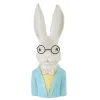 Outlet The Jolly Christmas Shop Raz 13" Dapper Rabbit Bust Easter Figure 4211124