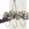 The Jolly Christmas Shop Raz 29.5" Distressed Black Wreath Hanger X4128871
