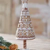 The Jolly Christmas Shop Raz 14" Gingerbread Cookie Tree Christmas Decoration 4416147