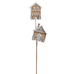 Best The Jolly Christmas Shop Raz 25.5" Gingerbread House Christmas Tree Spray F4406641