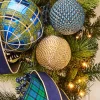 Sale The Jolly Christmas Shop Raz 4" Gold Beaded Christmas Ball Ornament 4403629