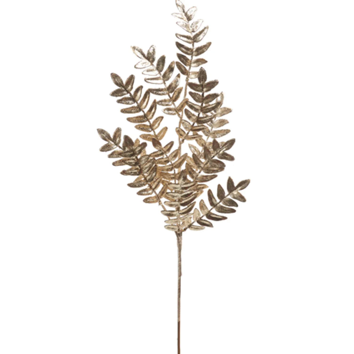 Sale The Jolly Christmas Shop Raz 16" Gold Fern Leaf Christmas Tree Spray F4406639