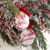Clearance The Jolly Christmas Shop Raz 5" Holiday Greetings Disc Glass Christmas Ornament 4324605