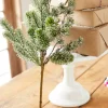 Outlet The Jolly Christmas Shop Raz 20" Iced Pine Christmas Tree Pick F4206751