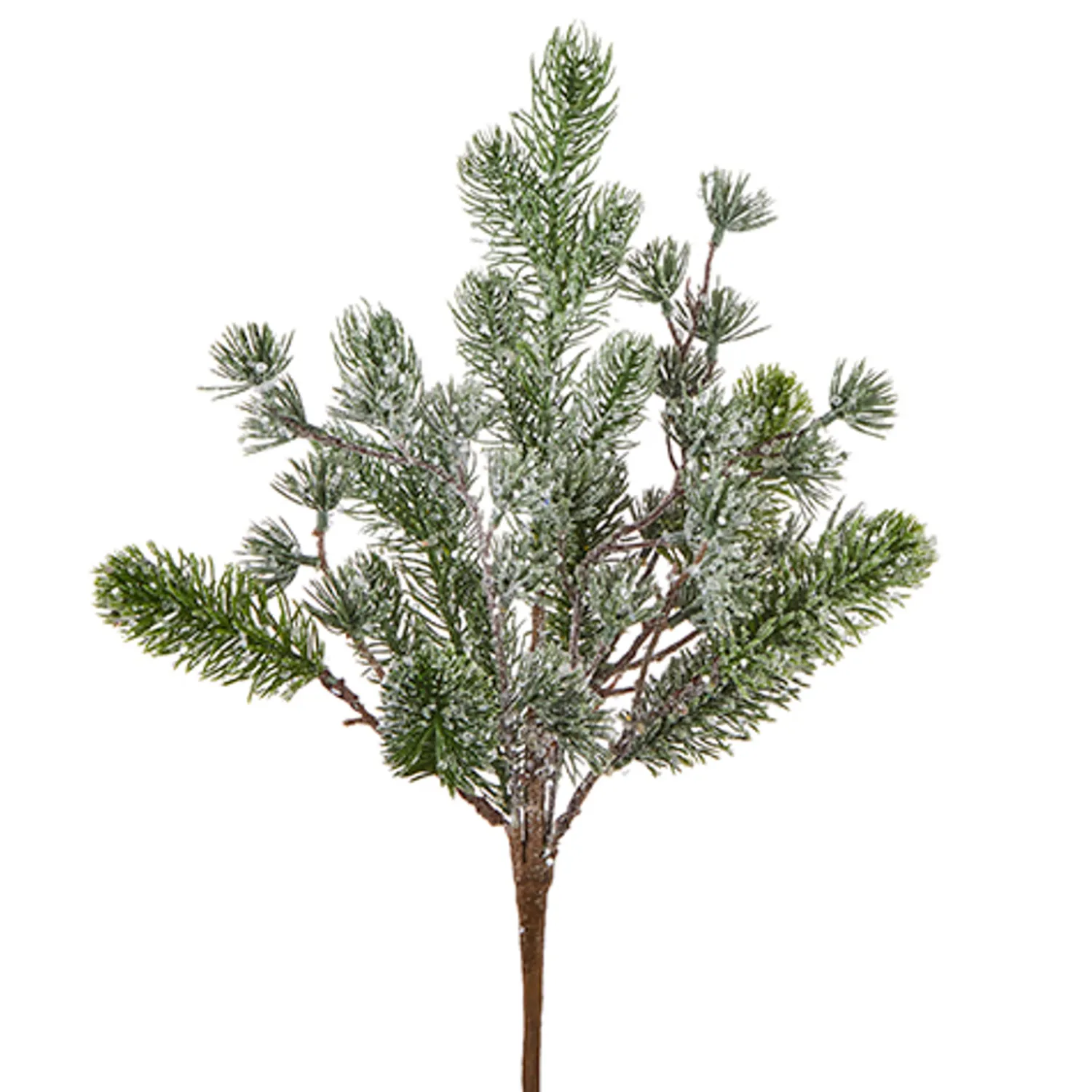 Outlet The Jolly Christmas Shop Raz 20" Iced Pine Christmas Tree Pick F4206751